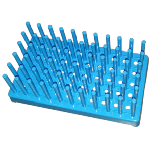 Test tube peg rack 50 place for 16mm tube